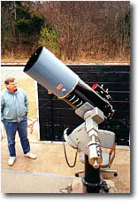 The Celestron 14" Schmidt-Cassegrain telescope